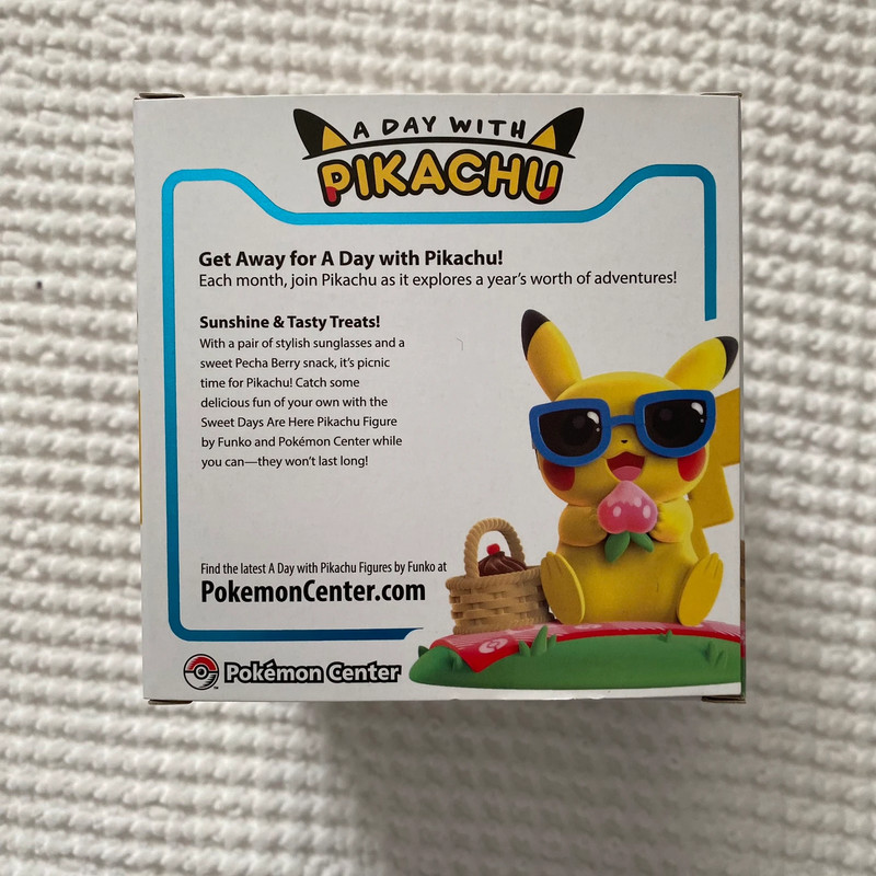 A Day With Pikachu Sweet Days Are Here Funko Pokémon Figure 3