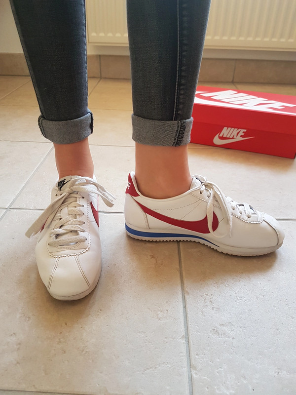 Nike Cortez Bleu blanc et rouge p. 37.5 Vinted