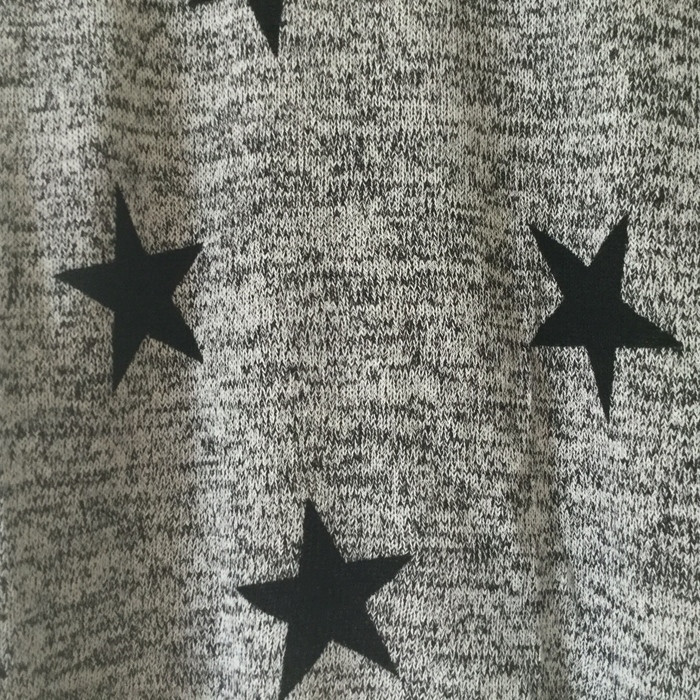 Haut manches longues gris et noir, motifs à étoiles H&M Taille 12-14ans pour fille 3