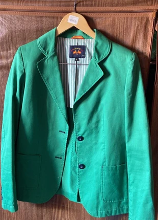 Blazer verde de Spagnolo, marca: spagnolo, estado: Muito bom, tamanho: L / 40 / 12, €8.00, €9.10 inclui Proteção do Comprador
