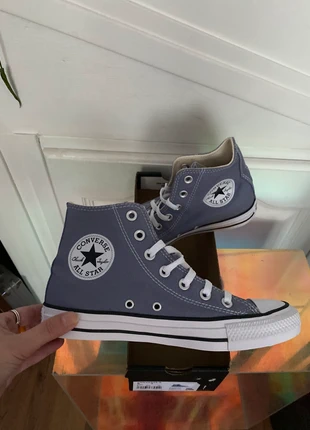 Converse all star hi hautes gris bleu blue grey baskets sapatilhas zapatillas 37,5, marque: Converse, état: Neuf avec étiquette, taille: 37.5, 35,00 €, 37,45 € Protection acheteurs (Pro) incluse