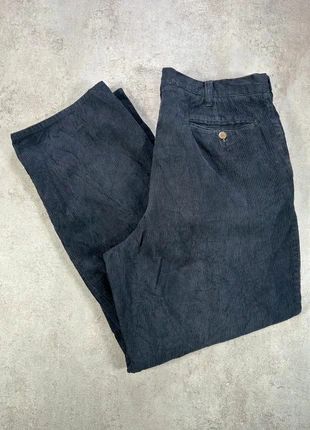 Pantalon En Velours Côtelé / Corduroy tiptop bleu marine velours cotele coupe ample taille 38, marke: Vintage Dressing, zustand: Sehr gut, größe: W38 | DE 54, 12,00 €, 13,30 € beinhaltet Vinted-Käuferschutz Pro