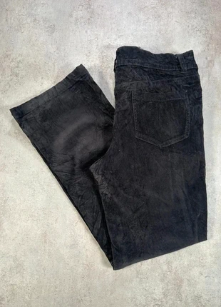 Pantalon En Velours Côtelé / Corduroy faded glory noir velours cotelé stretch droit taille 14, marca: Vintage Dressing, estado: Muy bueno, tamaño: XXL / 44 / 16, 13,00 €, 14,35 € Protección al comprador Pro incluida