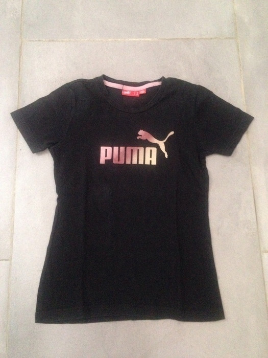 T-shirt noir Puma 1
