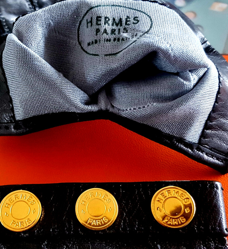 Gants Hermès certifié chevraux neuf 2