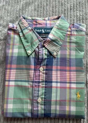 Chemise à carreaux Ralph Lauren logo brodée taille L en très bon état chemise 34, marque: Ralph Lauren, état: Très bon état, taille: L, 30,00 €, 32,20 € Protection acheteurs incluse