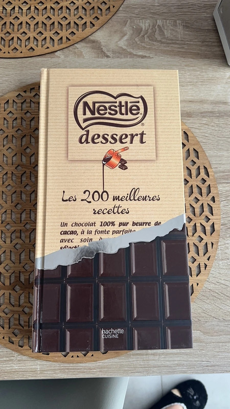 Nestlé dessert, le livre