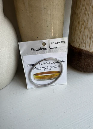 Jonc gravé tata, condizioni: Nuovo con cartellino, €5.00, €5.95 include la Protezione acquisti