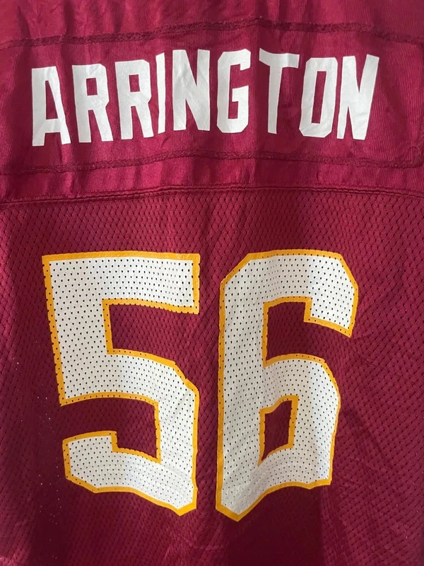 Reebok Maillot jersey NFL 🏈 Arrington Washington Redskins Mens S - photo numéro 12