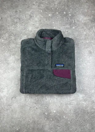 Half-zip 1/4 Zip Polaire Polartec Fleece Patagonia Taille XXS Femme Gris/Violet Polyester #P29, merk: Patagonia, staat: Heel goed, maat: XXS / 32 / 4, € 45,00, € 47,95 inclusief Kopersbescherming Pro