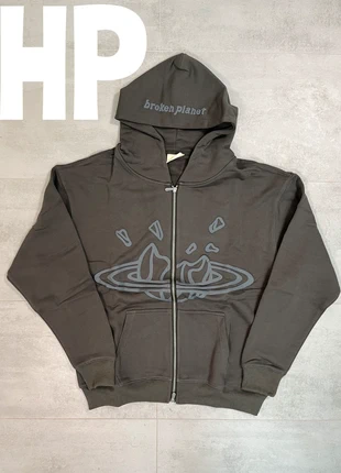 Broken planet dark green planet logo hoodie | L, brand: Broken Planet, condition: New without tags, size: L, £70.00, £74.20 includes Buyer Protection