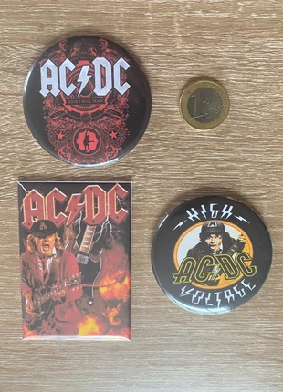 Lot de 3 magnets frigo ACDC - Déco - 3 pour 10€, marke: Fait Main, zustand: Neu, 10,00 €, 11,20 € inklusive Vinted-Käuferschutz