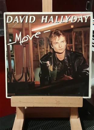 Vinyle 45Tours David Hallyday - Move, condition: Good, €2.00, €2.80 includes Buyer Protection
