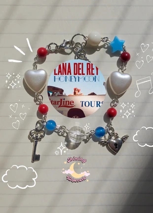 Coquette dreamycore babygirl aesthetic Lana Del Rey Honeymoon bracelet, merk: COQUETTE, staat: Nieuw zonder prijskaartje, € 7,00, € 8,05 inclusief Kopersbescherming
