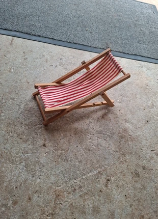 Chaise longue mobilier de poupées pour maison de poupée ancienne ventage, état: Satisfaisant, taille: Taille unique, 5,00 €, 5,95 € Protection acheteurs incluse