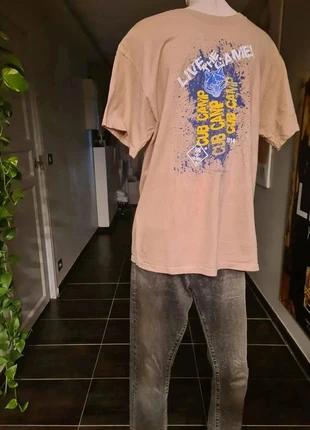 T-shirt live the game marron taille l (PF1), brand: Live the game, condition: Very good, size: L, €9.97, €11.17 includes Buyer Protection Pro