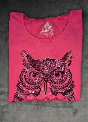 T-shirts Femme C&A Rose Taille L, Neuf sans étiquette jamais porté avec Motif imprimé Hiboux, marque: C&A, état: Neuf sans étiquette, taille: L / 40 / 12, 6,00 €, 7,00 € Protection acheteurs incluse