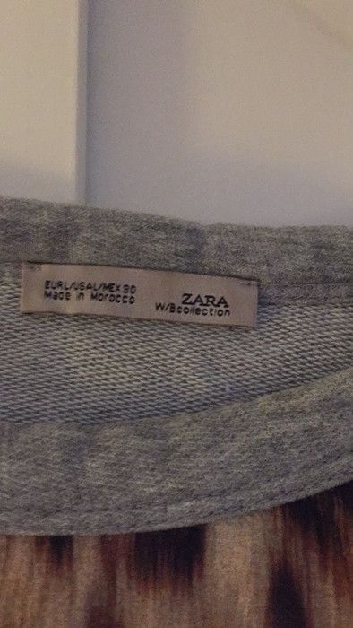 Super sweat shirt léopard Zara 3