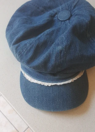 Casquette style gavroche en jeans fille, marque: Zara, état: Bon état, taille: 5-8 ans, 54 cm , 3,00 €, 3,85 € Protection acheteurs incluse