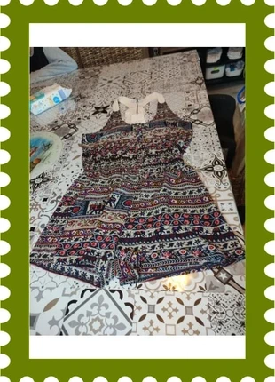 Combi-short multicolore en coton - Taille S/M (Lilie Rose), brand: Lilie Rose, condition: New without tags, size: S / 36 / 8, €2.86, €3.70 includes Buyer Protection