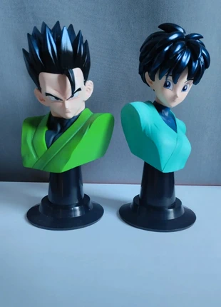 Lot de 2 bustes Dragon Ball Z Son Gohan Videl, brand: Dragon Ball Z, condition: New without tags, size: Preemie, up to 44cm, €18.00, €19.60 includes Buyer Protection