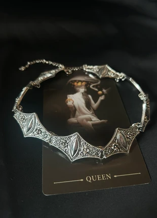 Gothic Silver Bat Queen Choker Necklace, brand: Gothic Silver Bat Queen Choker Necklace, condition: Very good, £9.99, £11.19 includes Buyer Protection