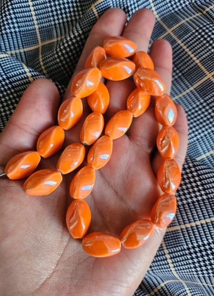 Fil de perles ceramique orange, marque: ceramique, état: Très bon état, 5,00 €, 5,95 € Protection acheteurs incluse
