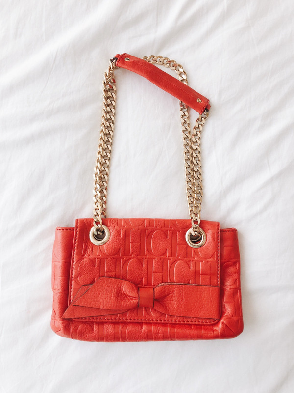 Petit sac Audrey rouge Carolina Herrera 1