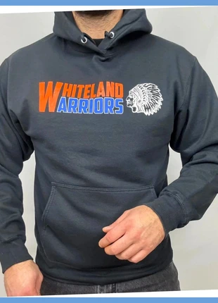 Sweat Whiteland Warriors université - Taille M - Noir, brand: Port & Company, condition: Very good, size: M, €7.00, €8.05 includes Buyer Protection