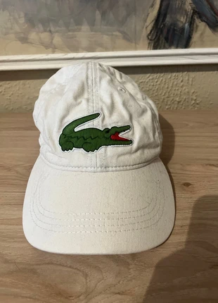 Cappellino Lacoste bianco one size, marca: Lacoste, estado: Novo sem etiquetas, tamanho: Tamanho único, €20.00, €21.70 inclui Proteção do Comprador