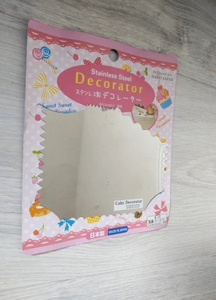 Nieuwe taart fondant icing schraper daiso japan cake decorator, merk: Daiso, staat: Nieuw met prijskaartje, € 3,00, € 3,85 inclusief Kopersbescherming