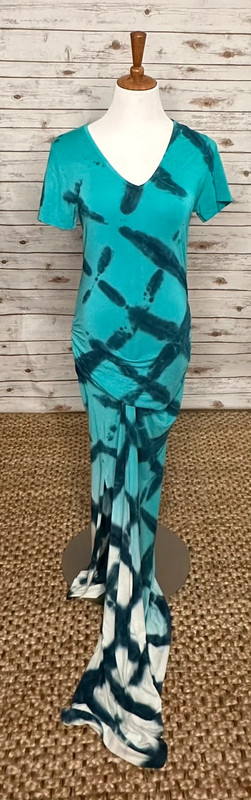 Young, Fabulous & Broke tie-dyed ruched maxi dress 2