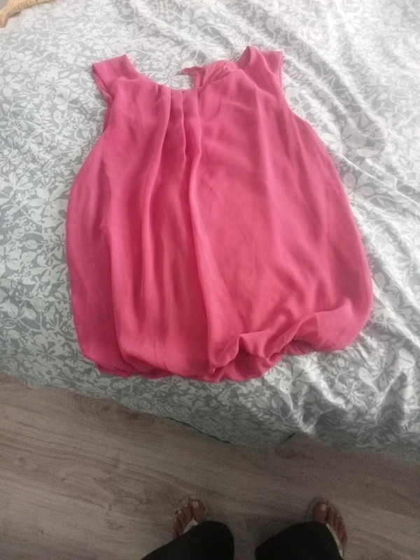 Blusa fucsia zara 1