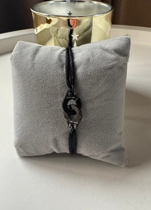 Bracelet à cordon menottes noir din van, marque: Dinh Van, état: Neuf sans étiquette, 27,00 €, 29,05 € Protection acheteurs incluse