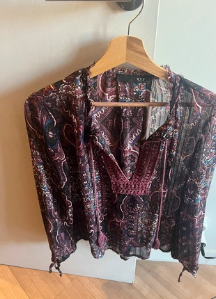 Chemisier bordeaux, brand: NVY, condition: Good, size: S / 36 / 8, €10.00, €11.20 includes Buyer Protection