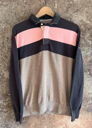 Pull coton gris/bleu homme Eden Park taille M suéter hombre maglione uomo Herrenpullover, brand: Eden Park, condizioni: Ottime, taglia: M, €23.00, €24.85 include la Protezione acquisti