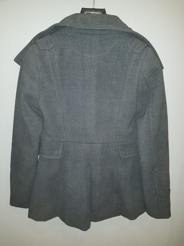 Manteau gris anthracite XS 2