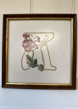 Vintage embroidery in the frame, brand: Vintage, condition: Good, £4.00, £4.90 includes Buyer Protection