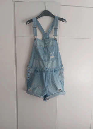 Shorts Salopette &Denim bleu clair, merk: Denim, staat: Heel goed, maat: XL / 42 / 14, € 4,50, € 5,43 inclusief Kopersbescherming