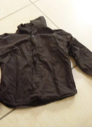 Chemise manches longues marron, condition: Very good, size: 4 years / 104 cm, €1.00, €1.75 includes Buyer Protection