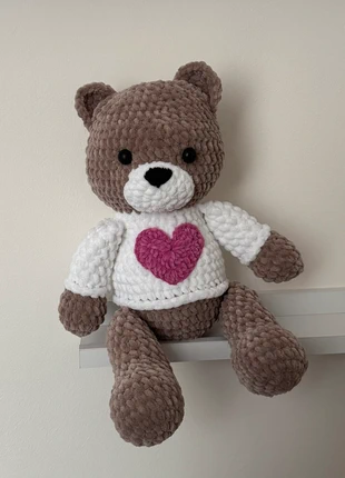 orsetto amigurumi con cuore, marque: Mano, état: Neuf sans étiquette, taille: Taille unique, 25,00 €, 26,95 € Protection acheteurs incluse