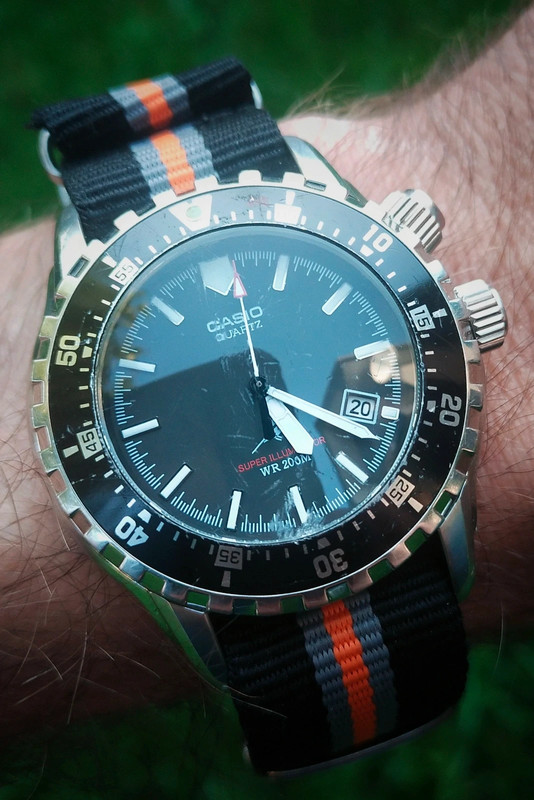 Zegarek męski Casio MDV-102, marlin, driver 200m | Vinted