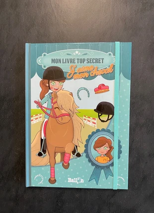 Mon livre top secret- J'aime mon cheval, état: Neuf avec étiquette, 4,00 €, 4,90 € Protection acheteurs (Pro) incluse