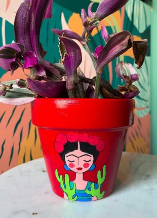 Piccolo Vaso dipinto a mano Frida, marque: Frida, état: Neuf sans étiquette, 11,00 €, 12,25 € Protection acheteurs incluse