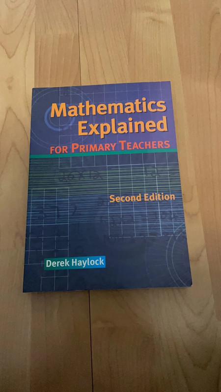 Mathematics Explained for Primary Teachers book. 2nd Edition | Vinted