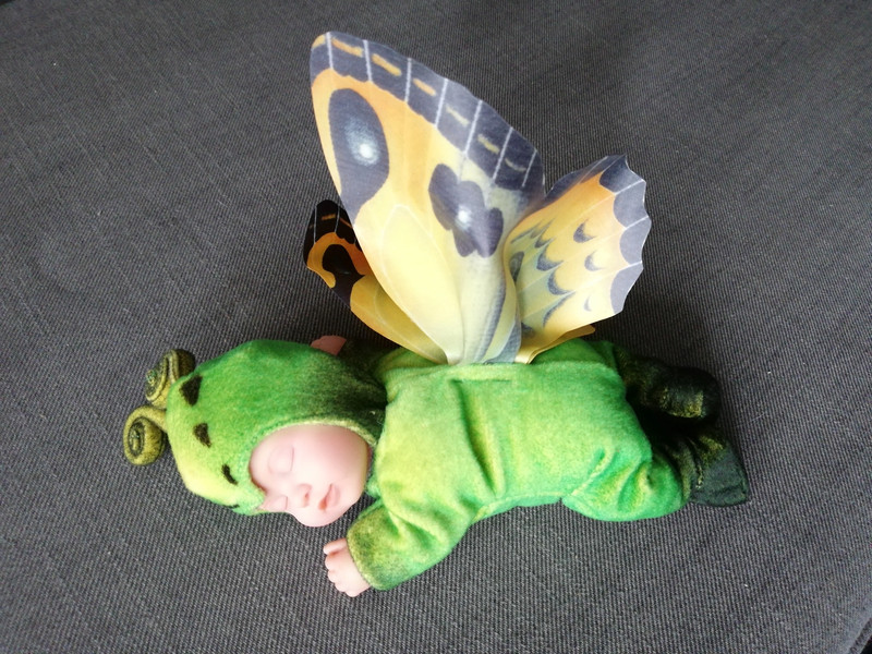 Anne Geddes Baby Butterfly