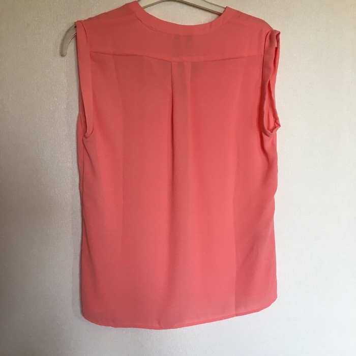 Chemise rose à manche courte Mango 2