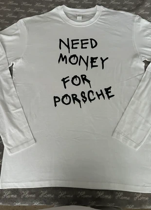 T-shirt need money for Porsche taglia S a maniche lunghe, zustand: Neu, größe: S, 20,00 €, 21,70 € inklusive Vinted-Käuferschutz