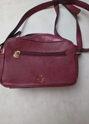 sac lulu castagnette bandoulière bordeaux femme avec poches chic 👜, brand: Lulu Castagnette, condition: Very good, €20.00, €21.70 includes Buyer Protection