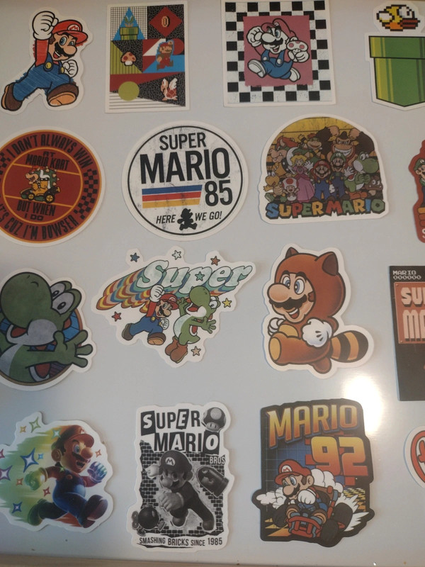 Super Mario Sticker Bundle 4